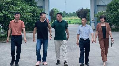 区领导调研督导清廉民企建设工作