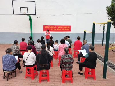 双龙社区：推行公筷公勺，倡导文明用餐 