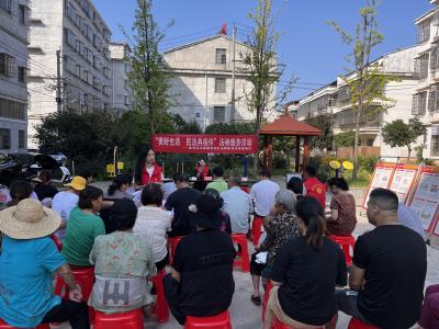 区司法局：送法进社区，服务零距离