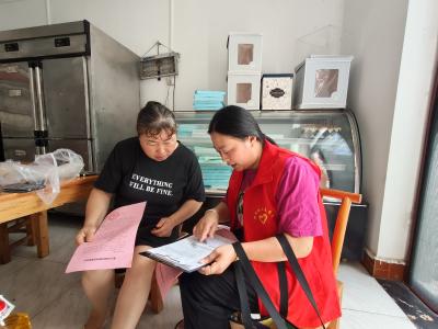 双龙社区积极开展全国第五次经济普查宣传活动