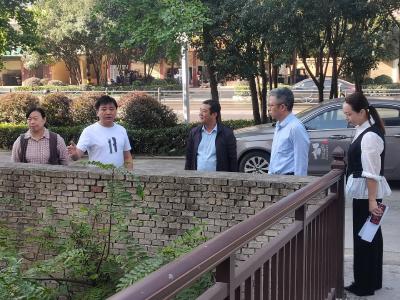 向阳湖镇开展淦河保护专项代表行动