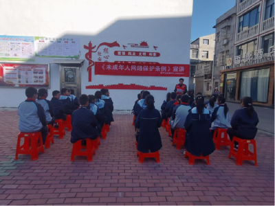 浮山街道杨下社区：开展《未成年人网络保护条例》宣讲活动
