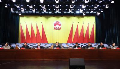 咸安区第六届人民代表大会第三次会议举行预备会议