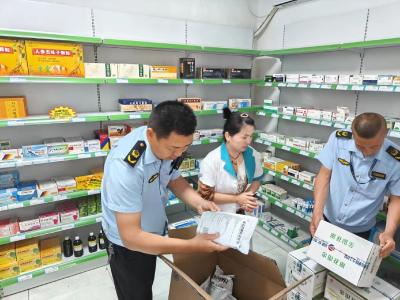 59家药品零售企业接受体检 区市场监管局守护群众用药安全