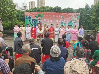 【我们的节日·精神家园】温泉街道滨河社区举办端午节主题游园会   