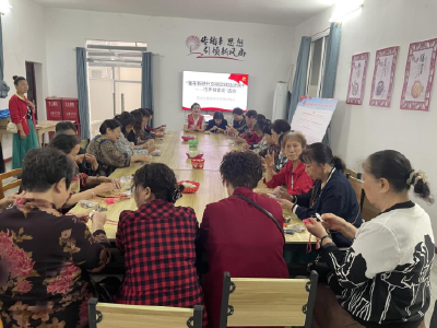 做香囊、编蛋兜，阳光社区“花式”迎端午