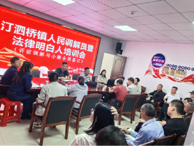 汀泗桥镇：育好“法律明白人”，办实群众身边事
