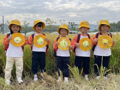 温泉幼儿园育才分园：走进秋天，遇“稻”快乐”