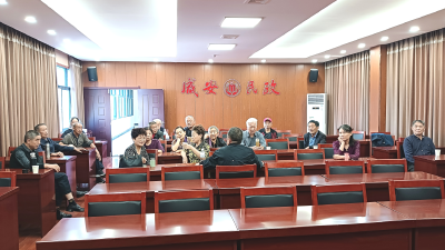 共同缔造：咸安区民政局积极开展九九重阳节暨“敬老月”活动