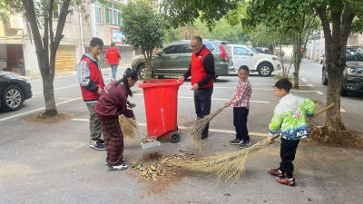 区统计局：“万人洁城”筑美好   零工驿站暖人心