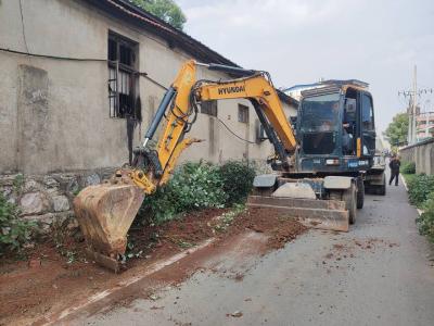 咸安永安街道车站路社区：整治闲置空地 让环境更宜居