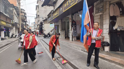 党员先锋显担当，文明创建清扫忙 ——咸宁市第二小学洁城活动纪实 