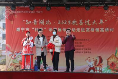 兵哥桂嫂助力 “村晚” 公益相亲倡导新风
