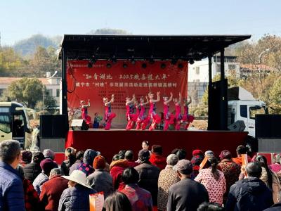 乡音绕梁 晌韵华章 ——咸宁市“村晚”示范展示活动走进高桥村