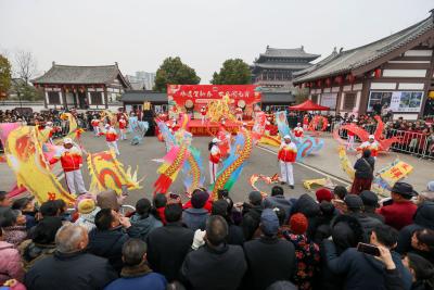 咸宁咸安：民俗荟萃龙潭里 “三元庙会”闹元宵