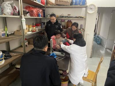 白茶社区开展暖心走访，传递社区温情