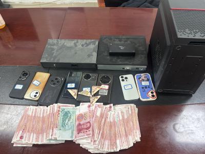 赌博“零容忍”！咸安高桥派出所破获一起茶楼聚众赌博案