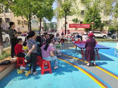 学府社区：“乒”出活力 赛出精彩
