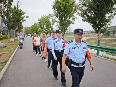 北正街社区：警民携手筑平安
