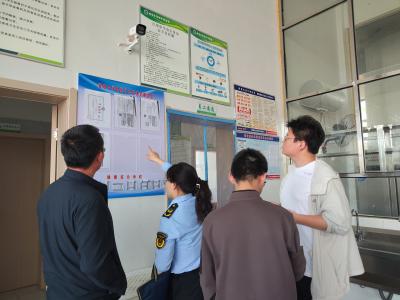 官埠桥镇：校园安全联合排查 筑牢五一安全防线