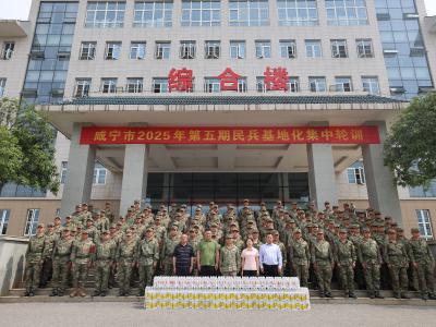 区退役军人事务局慰问参训民兵 传递拥军温情