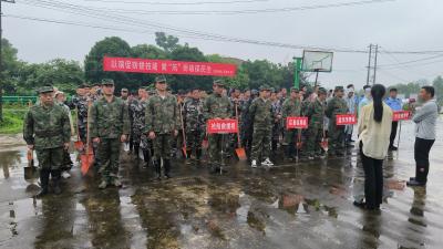 闻“汛”而战！贺胜桥镇筑牢防汛“安全堤”