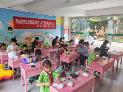 我在新时代文明实践中心过端午 ——粽香四溢传文明 温情端午暖桂乡