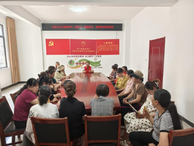 大畈社区：移风易俗树新风  婚丧简办传文明