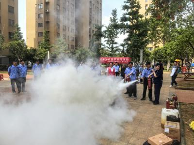 车站路社区：消防演练筑牢社区安全防线