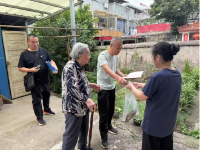 温泉街道滨河社区：“桂乡管家”暖心服务 为九旬老人纾困解难