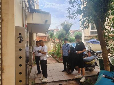 朝阳社区：集中治理“飞线”充电，守牢社区安全“底线”