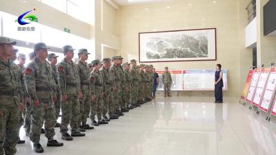 【文明风尚】区司法局：送法进军营 普法润兵心