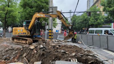 老城焕新按下“加速键”！咸安启动永安老城区老旧改红线外市政管网改造 