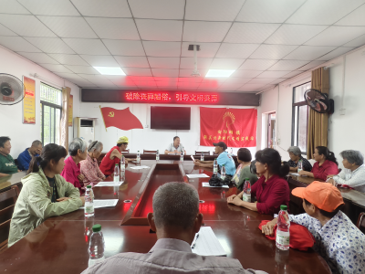  区民政局开展“倡移风易俗 树文明新风”主题宣传活动