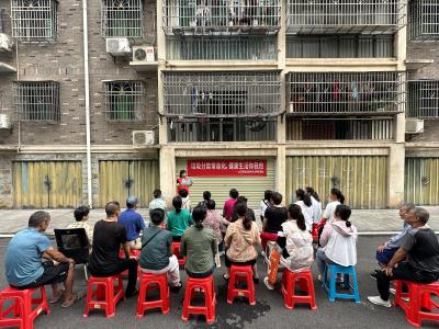 北正街社区：垃圾分类进小区 绿色环保入人心