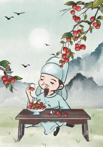 大诗人白居易的荔枝“暴风吸入”指南