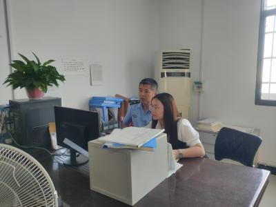 市生态环境局咸安分局开展信用修复专项行动