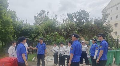 城管进小区，共筑建筑垃圾处置“绿色防线”