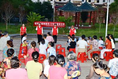 官埠桥镇小泉村：移风易俗树新风 三句半里话文明