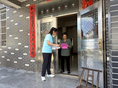 栗林村入户“送新风” 移风易俗润民心