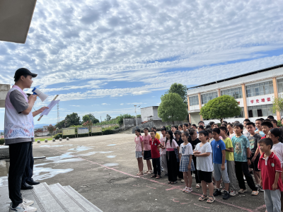 ​武汉文理学院普恩志愿服务队赴双溪中心小学开展暑期爱心托管活动