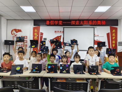 双龙社区开展科普活动 点燃孩子科学梦