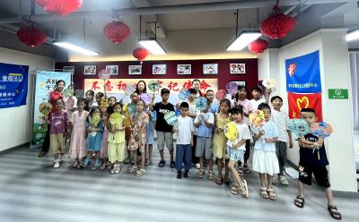 碧桂园服务咸宁党支部联合金桂社区开展漆扇创作活动