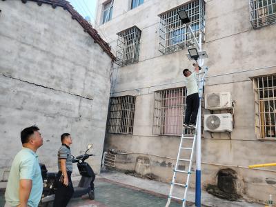 北正街社区：人大代表解民忧 点亮路灯暖民心