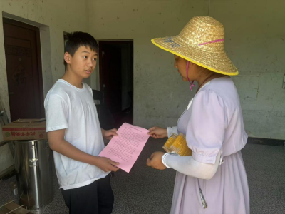 马桥镇垅口村：防溺宣传进家门 筑牢暑期安全网