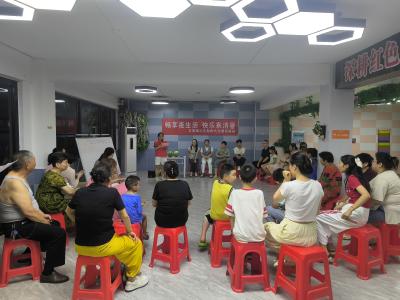 文笔路社区：夏夜活动聚邻里 消暑盛宴乐开怀