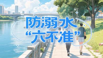 海报 | 防溺水“六不准”，让危险远离孩子的夏天→