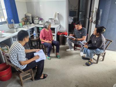 黄铁村入户宣传防诈骗 筑牢“育儿补贴”骗局防线