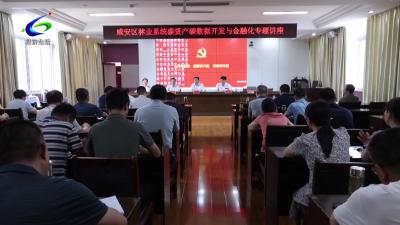 【提升干部素质 助力支点建设】碳领域专题讲座 为咸安林业系统充电