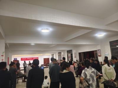 横沟桥镇付桥村开展垃圾分类宣传，助推美丽乡村建设